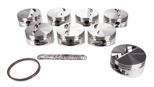 Piston JE (242886) for Small Block Chevy, Set of 8
