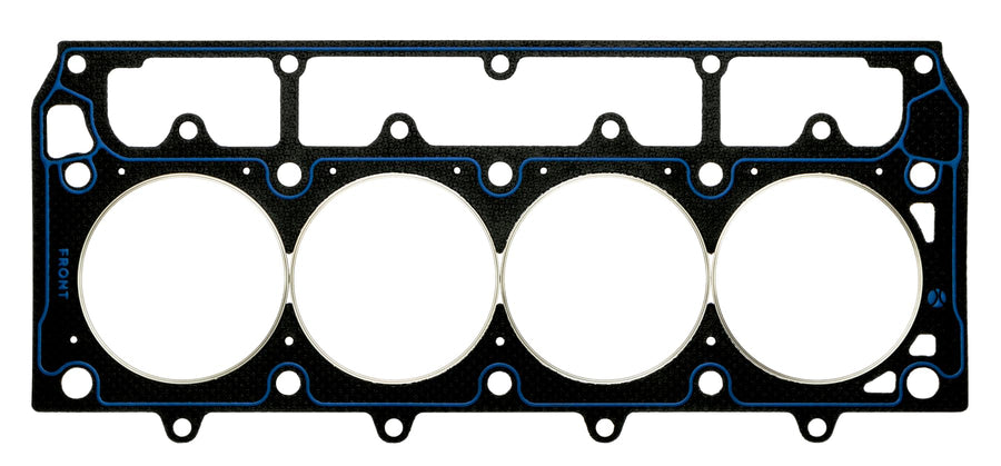 Cylinder Head Gasket, SCE Gaskets, Vulcan Cut Ring, 4.056 in Bore, 0.059 in Compression Thickness, Driver Side, Composite, GM LS-Series, Each