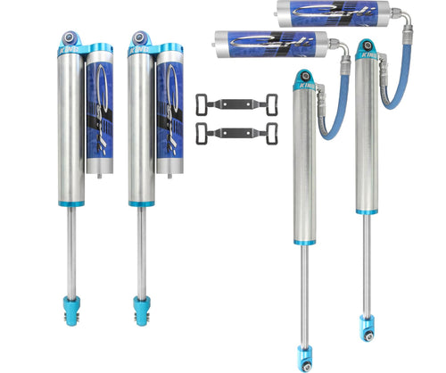 Carli Tuned 00-05 Ford Excursion King 2.5" PB & RR 4.5" Lift Front & Rear Shock PKG