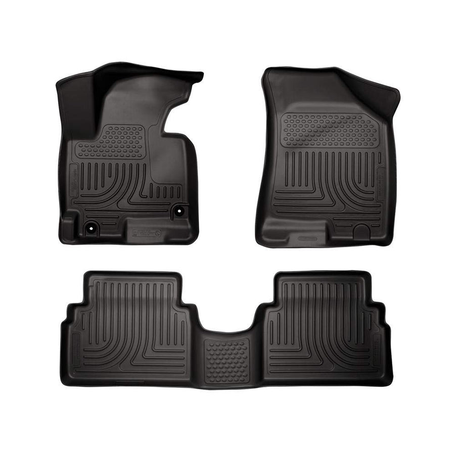 Husky Liners WeatherBeater 98881 Combination Front & 2ND Seat Floor Liners - (3