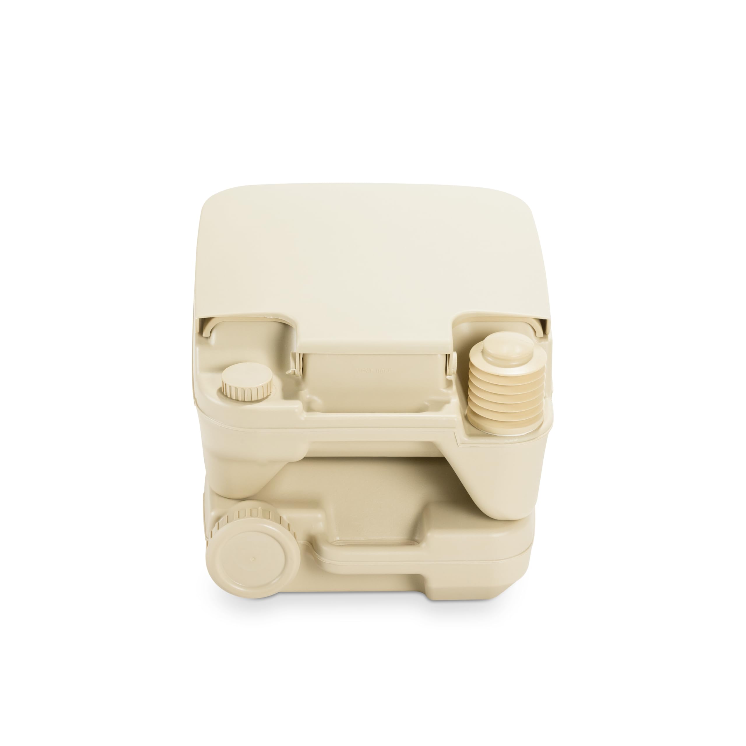 2.5 Gallon Dometic Portable Toilet, 301096202 Parchment