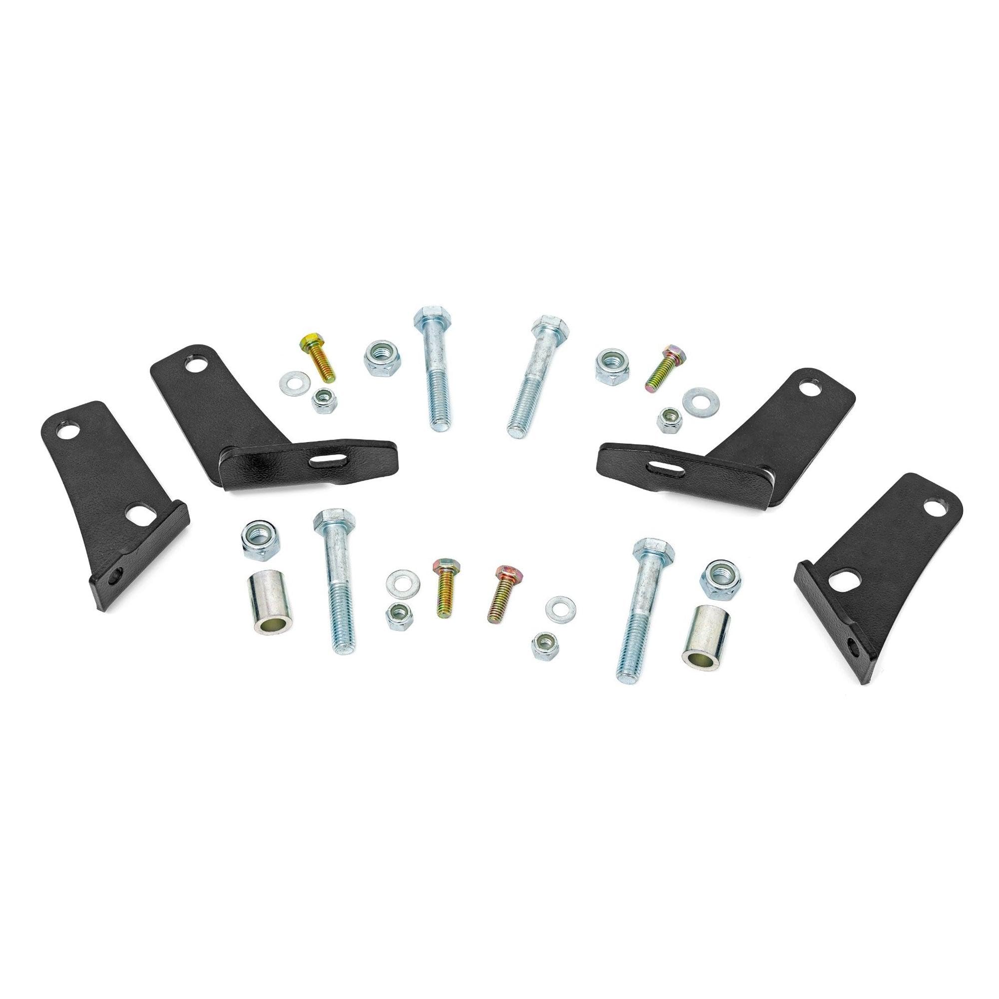 2" Lift Kit Rough Country for John Deere Gator 825I - Front Suspension Lift, Steel Construction, Fits 27" Tires