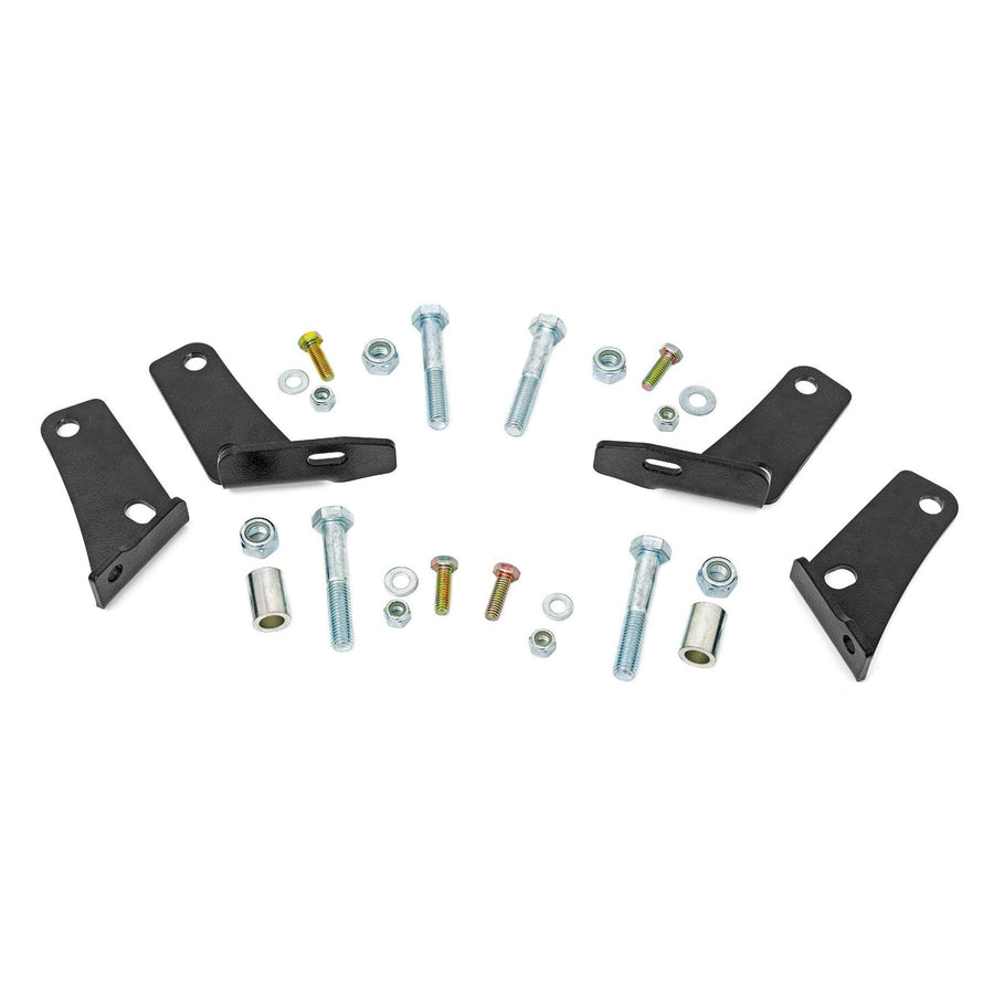 2" Lift Kit Rough Country for John Deere Gator 825I - Front Suspension Lift, Steel Construction, Fits 27" Tires