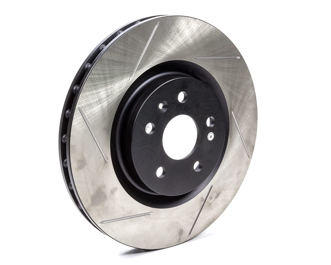 Front Right StopTech 126.62124SR Automotive Replacement Sport Slotted Disc Brake Rotor Fits Select 2012-2013 Buick Regal, 2010-2015 Chevrolet Camaro, 2014-2017 Chevrolet SS, 2009-2009 Pontiac G8