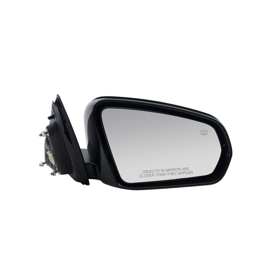 Fit System Mirror Passenger Side for Dodge Avenger, Textured Black w/PTM Cover, Heated Power, Foldaway