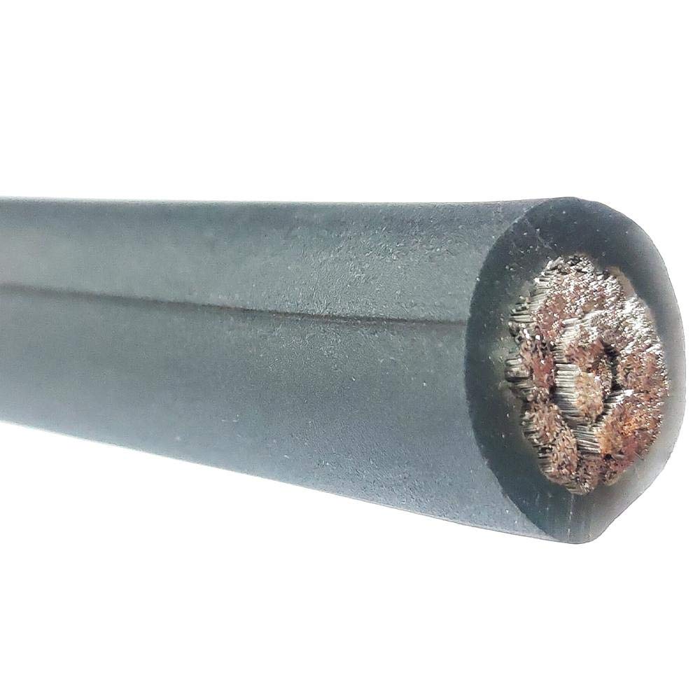 Massive Audio 0 AWG 50-Foot Grey Twisted Spool Wire