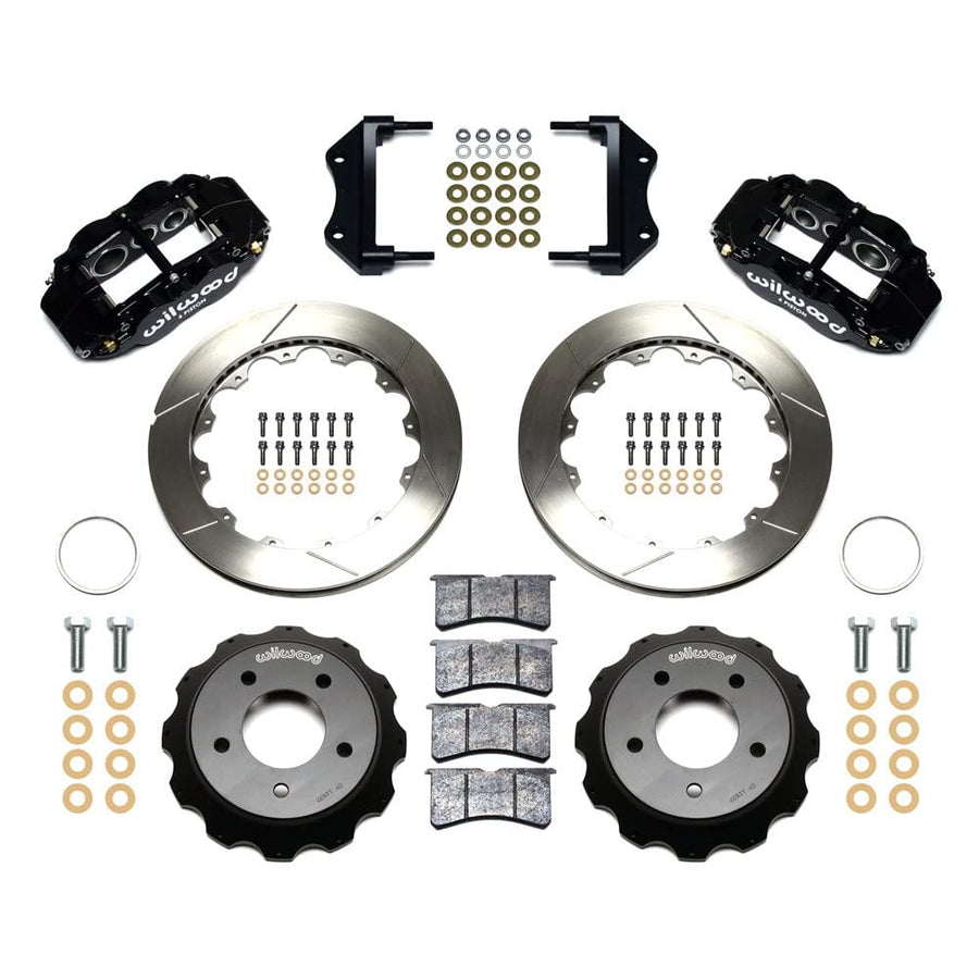 Front Hat Kit FNSL6R, 12.88", Drilled, Red