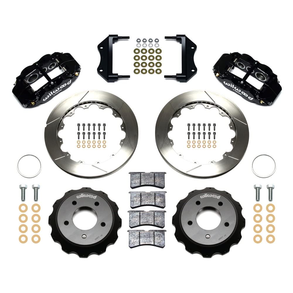Front Hat Kit FNSL6R, 12.88", Drilled, Red