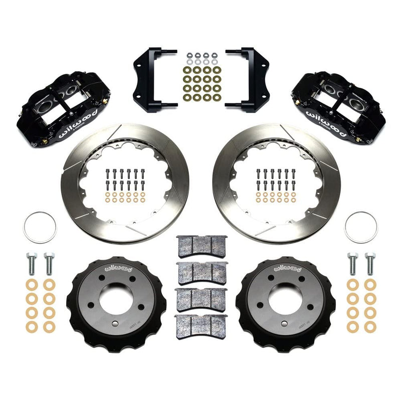 Front Hat Kit FNSL6R, 12.88", Drilled, Red