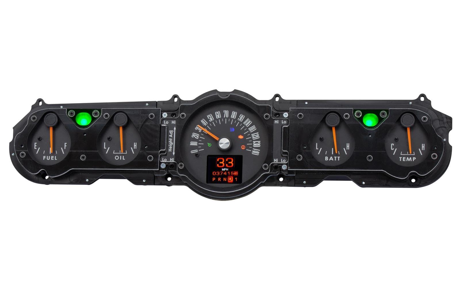 Dakota Digital Retrotech RTX-65F-MUS-X Gauge Instrument System Compatible with 1965-66 Ford Mustang
