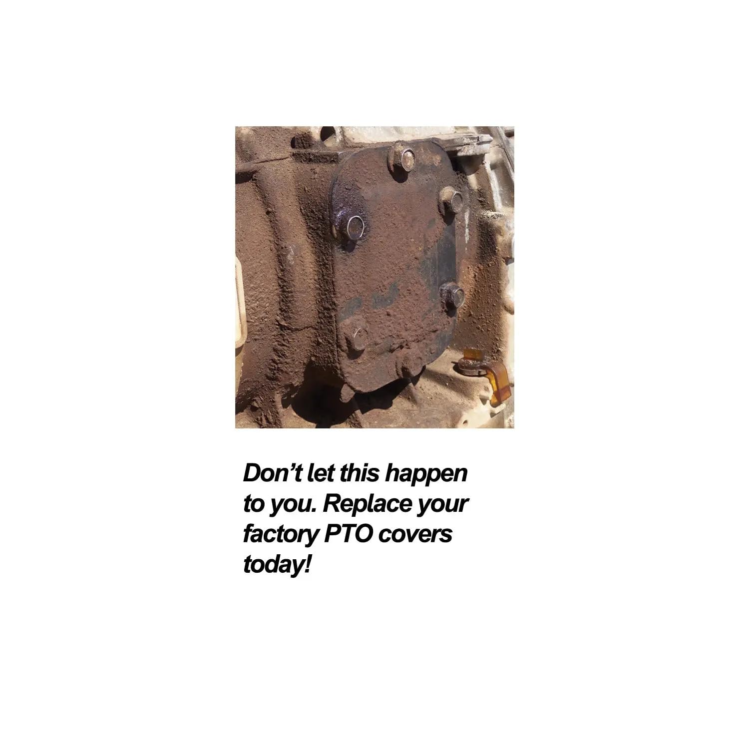 Heavy Duty PPE 128060010 - PTO Side Plate Transmission Cover