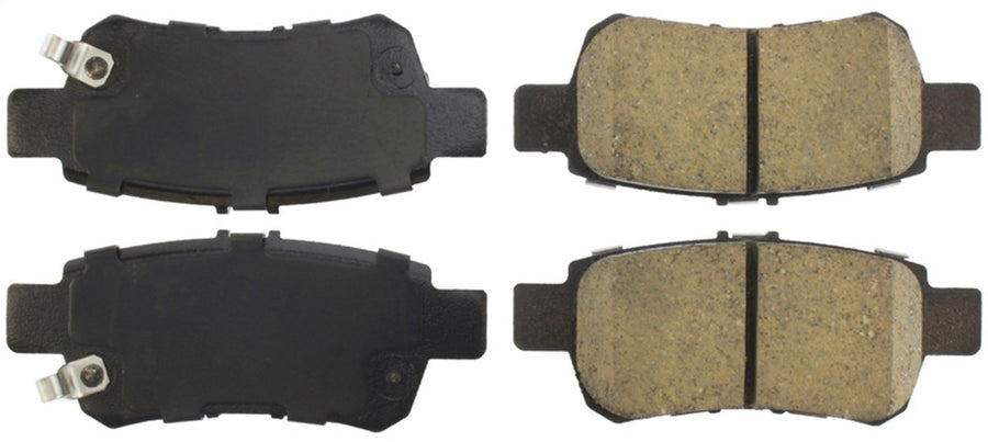 Rear StopTech 308.10880 Brake Pads with Shims and Hardware Street