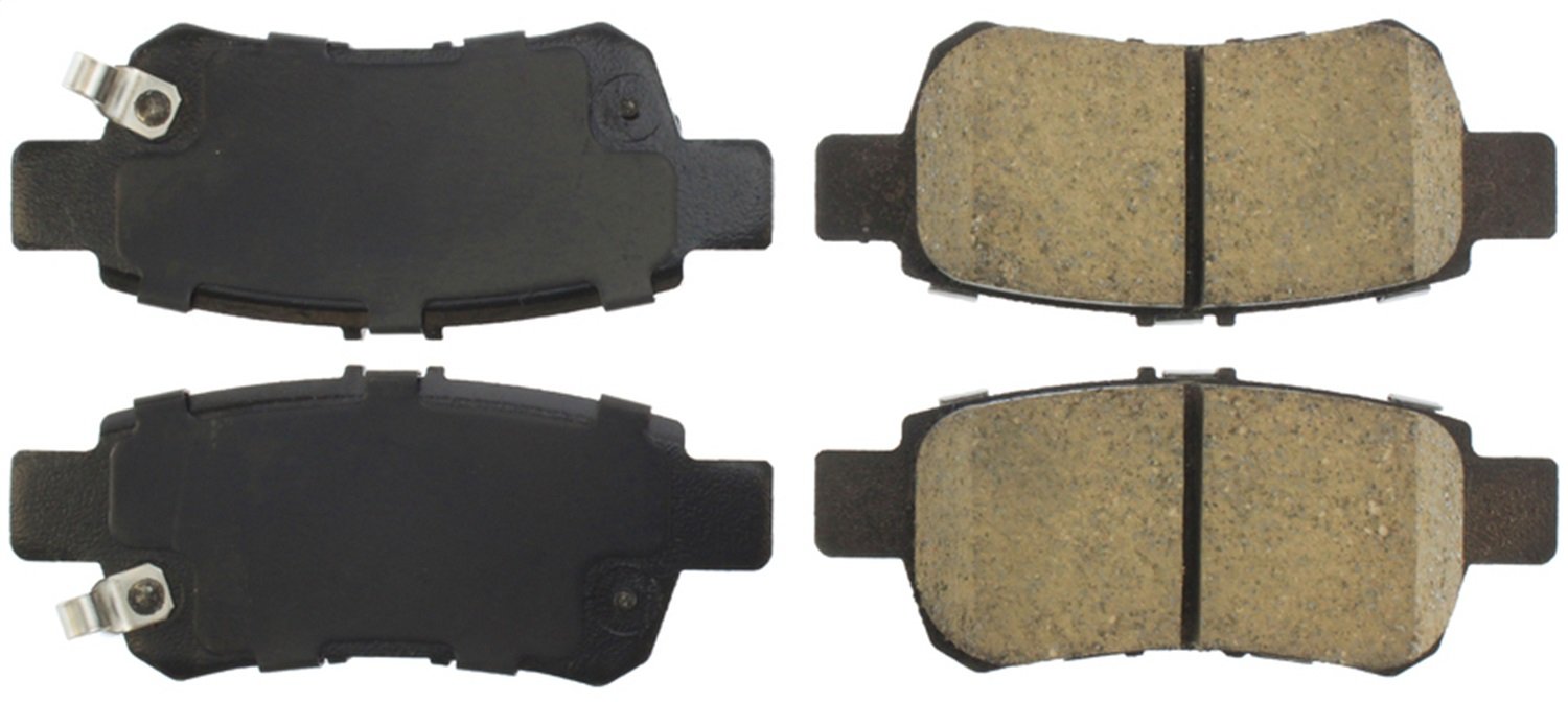 Rear StopTech 308.10880 Brake Pads with Shims and Hardware Street
