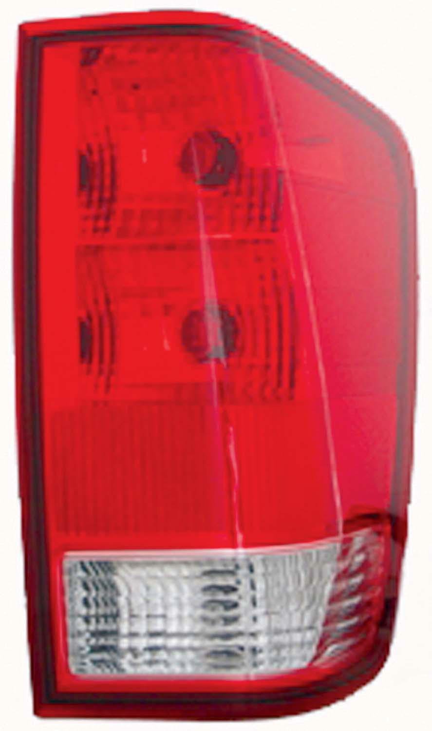 Left TYC Tail Light Assembly Compatible with 2004-2015 Nissan Titan