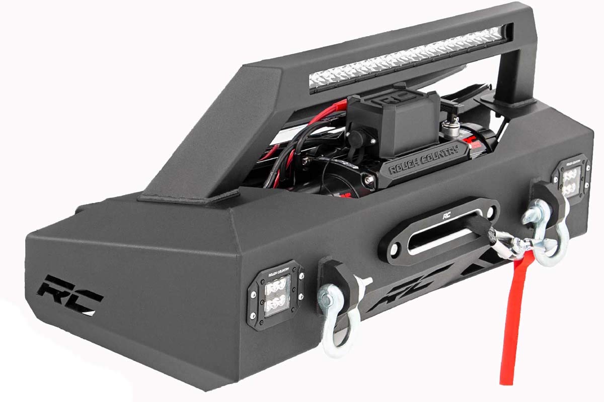 EXO Winch Mount System Rough Country for 2019-2022 Chevy Silverado 1500-10765