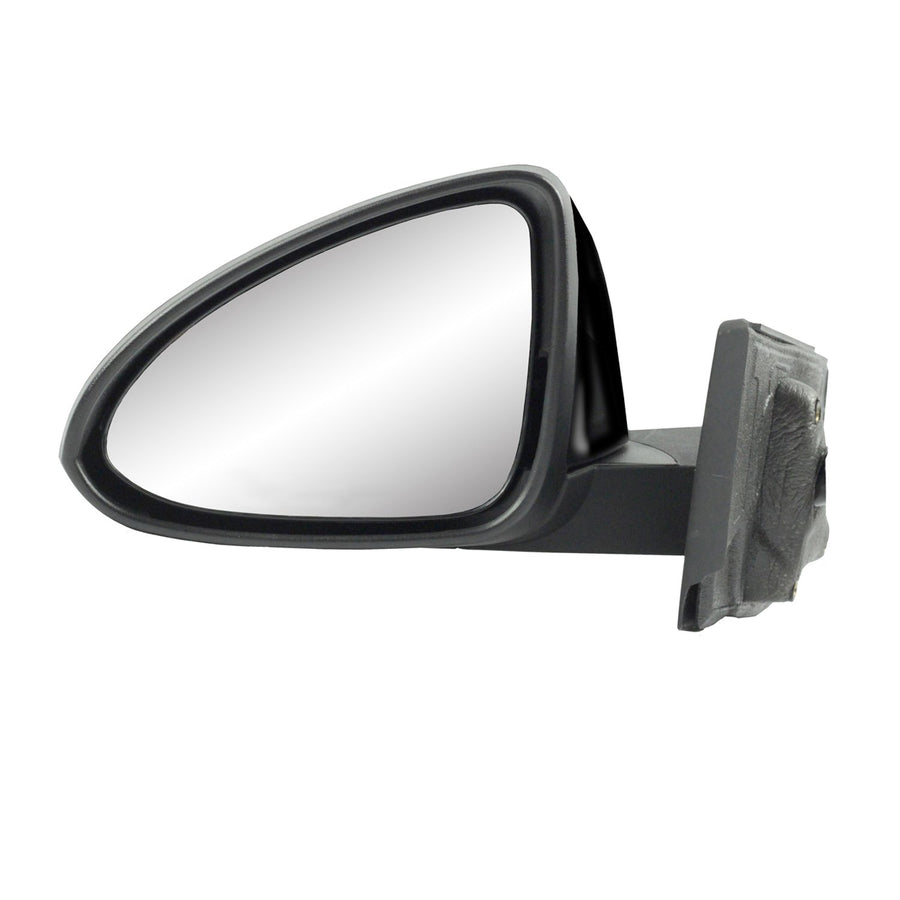 Driver Side Fit System Mirror for Chevrolet Spark LS, LT Model, Textured Black w/PTM Cover, Foldaway, Power