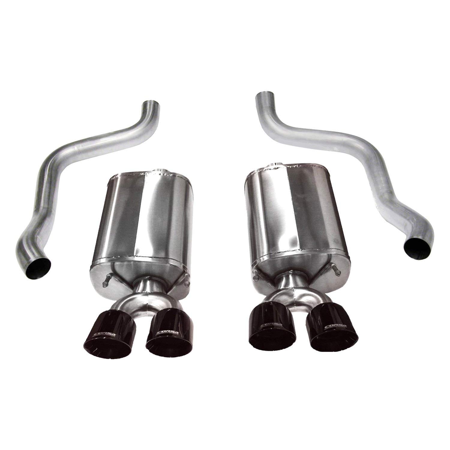 Axle-Back Exhaust Corsa 21011BLK (Chevrolet Corvette C6 2009-2013), 1 Pack