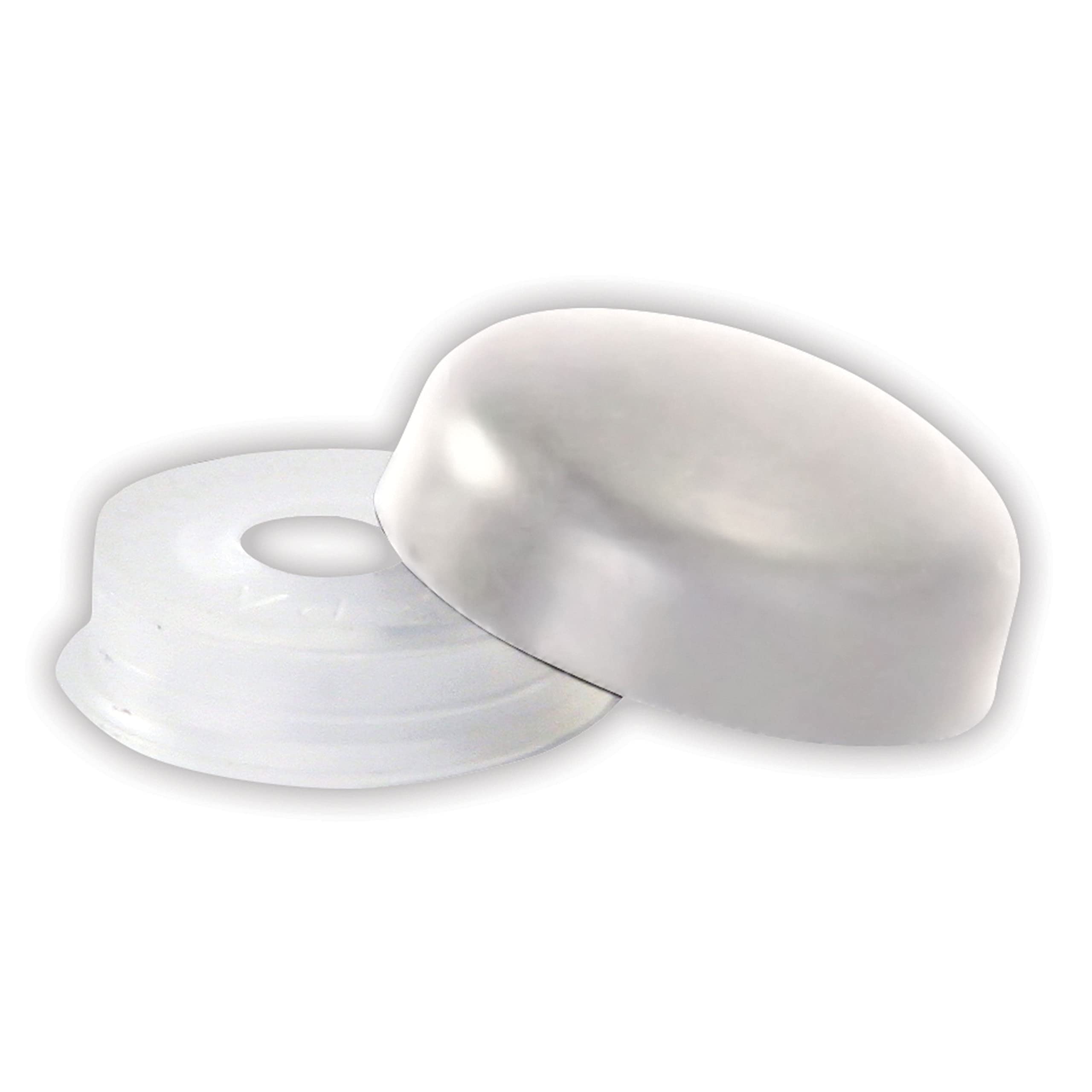 Screw Covers JR Products 20375, Pack of 14 - White