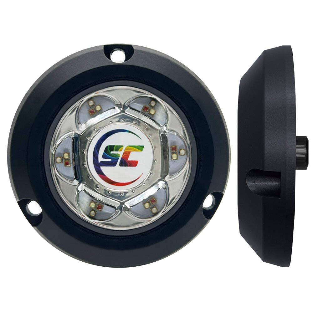 SC2 Series Shadow-Caster Polymer Composite Surface Mount Underwater Light - Full Color