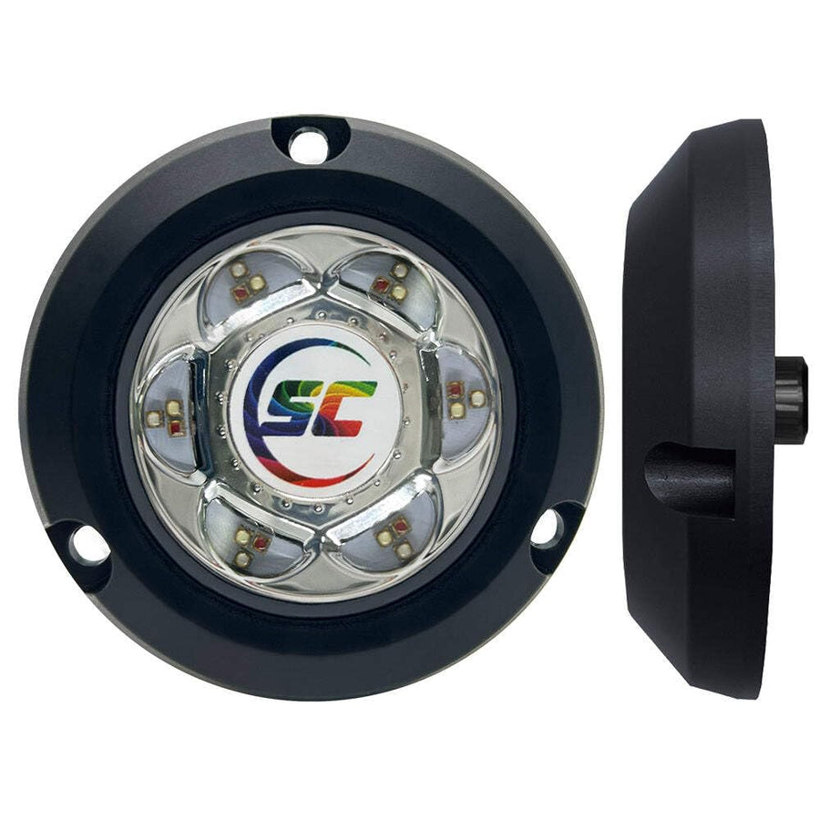 SC2 Series Shadow-Caster Polymer Composite Surface Mount Underwater Light - Full Color
