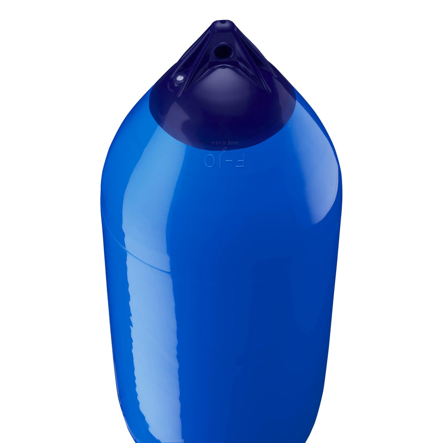 F-10 Standard Polyform Boat Fender Blue Ropehold - Blue