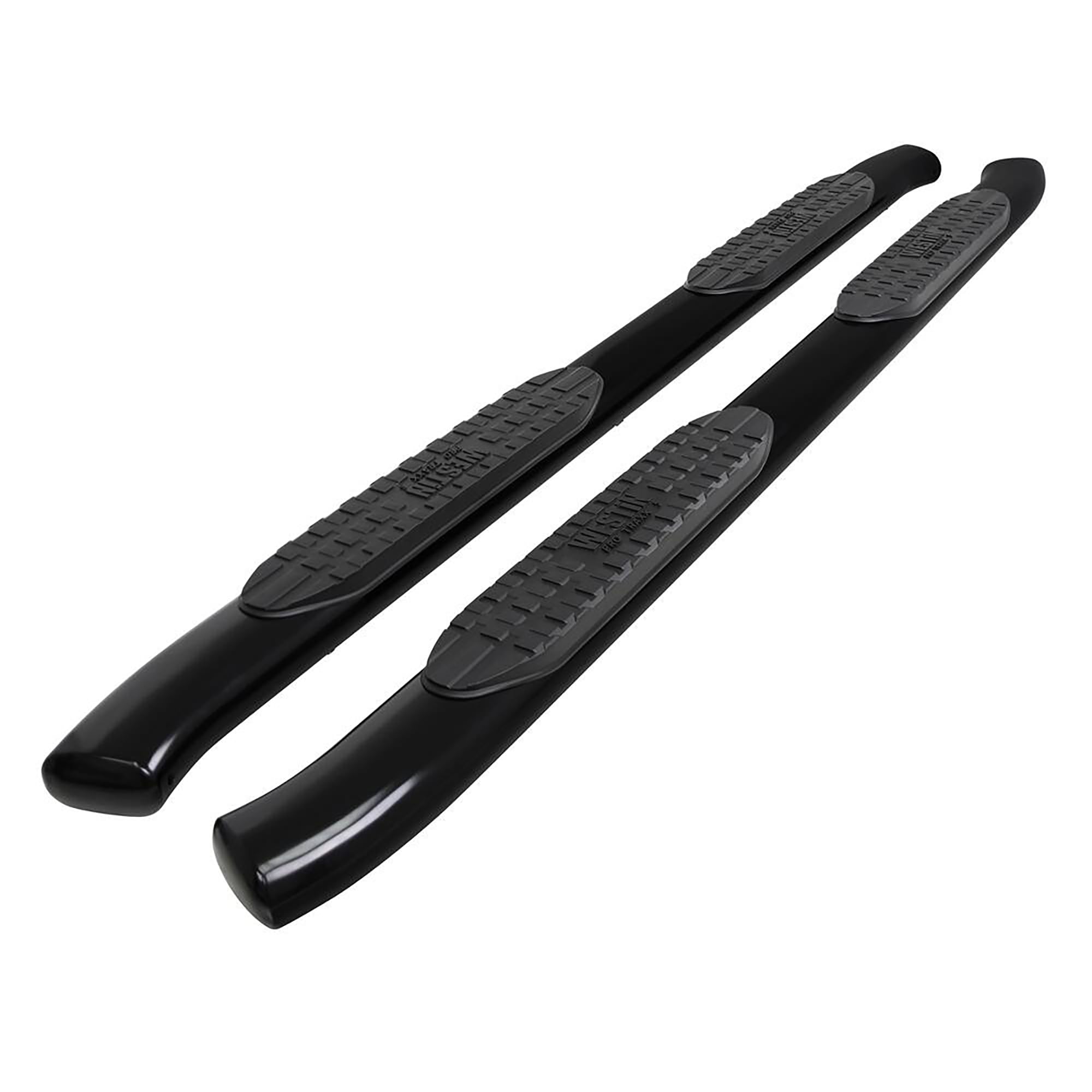 PRO TRAXX 5 Oval Nerf Bars Westin fits 2019-2025 Silverado Sierra 1500 2020-2025 Silverado Sierra 2500 3500 Double Cab (Exc 2019 Silverado LD/Sierra 1500 Limited) Black Pair