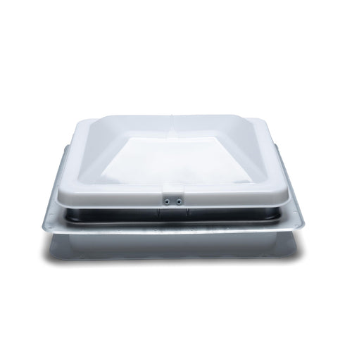 Universal Roof Vent Heng's 71111A-C1G1 Non-Powered with Exchange Lid - 14" White