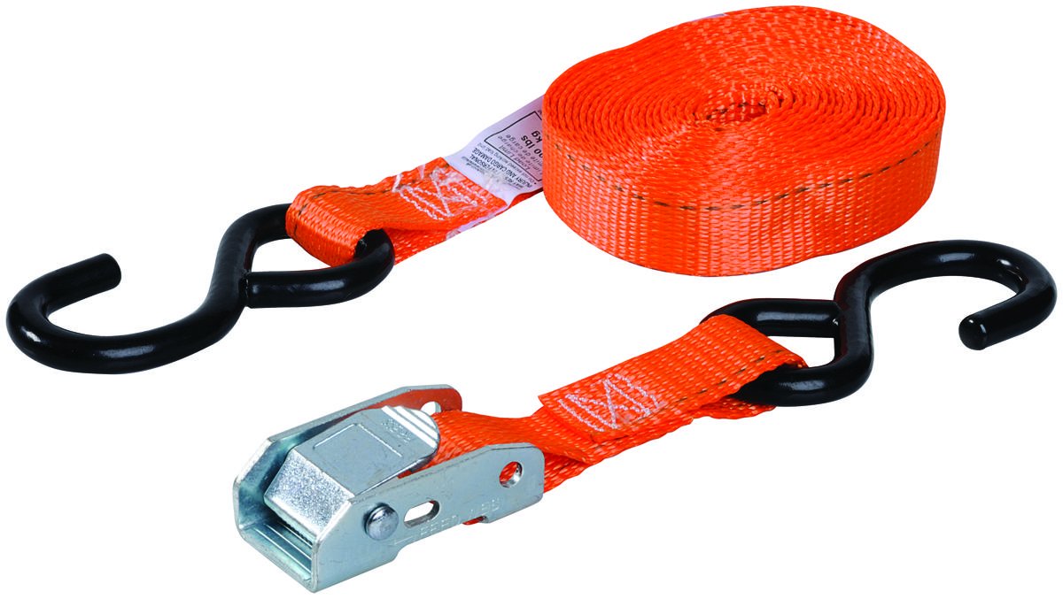 1 in. W Keeper 15 ft. L Orange Tie Down Strap 400 lb. 1 pk