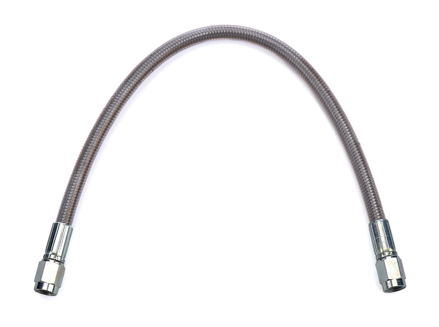 Clear Fragola -3AN Covered Assembly Straight x Straight 12in