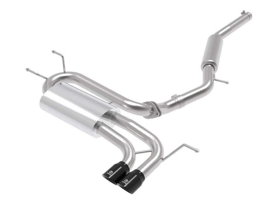 aFe Power Exhaust System Performance, AxleBack, Black Tip
