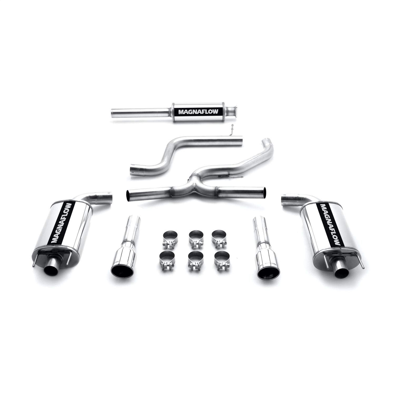 2.5 Dual Magnaflow Stainless Steel Cat-Back Exhaust System 16727