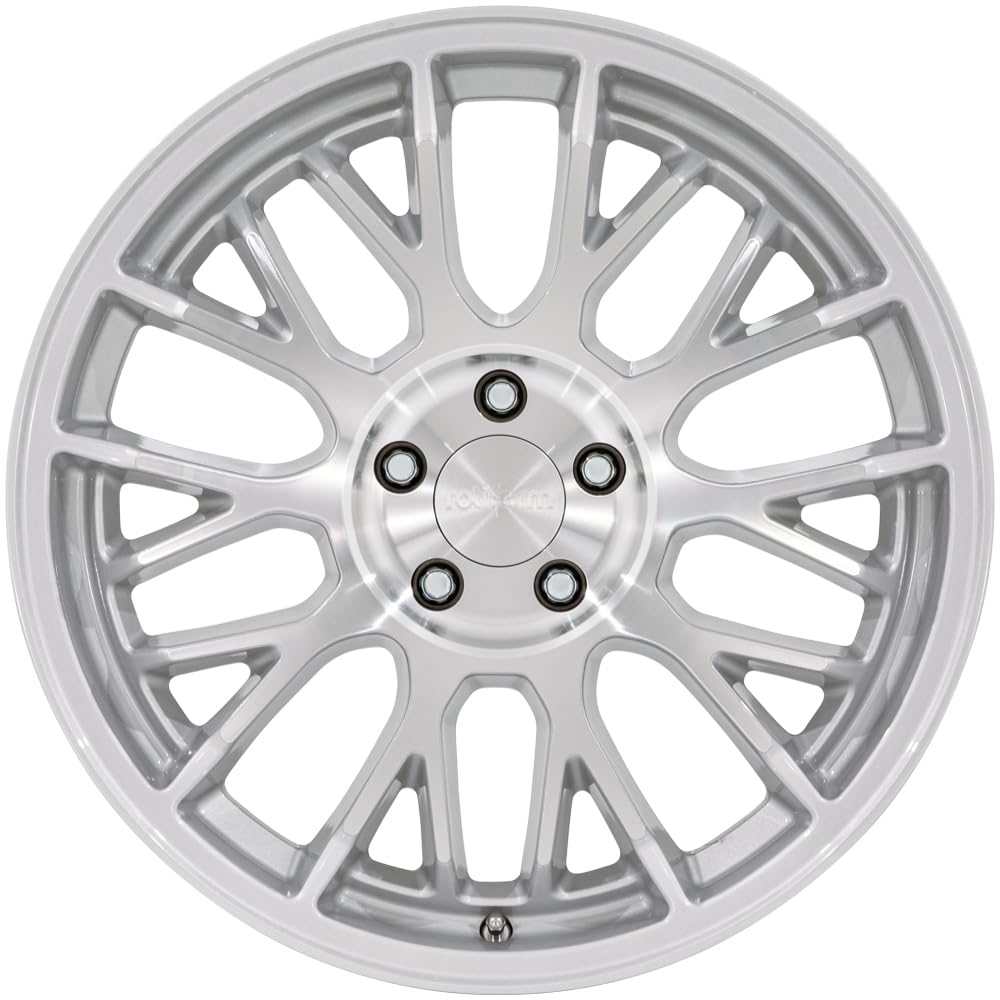 20x10 Rotiform RC204 PHX +40mm Silver/Machined Wheel Rim 20" Inch RC204SD20104940