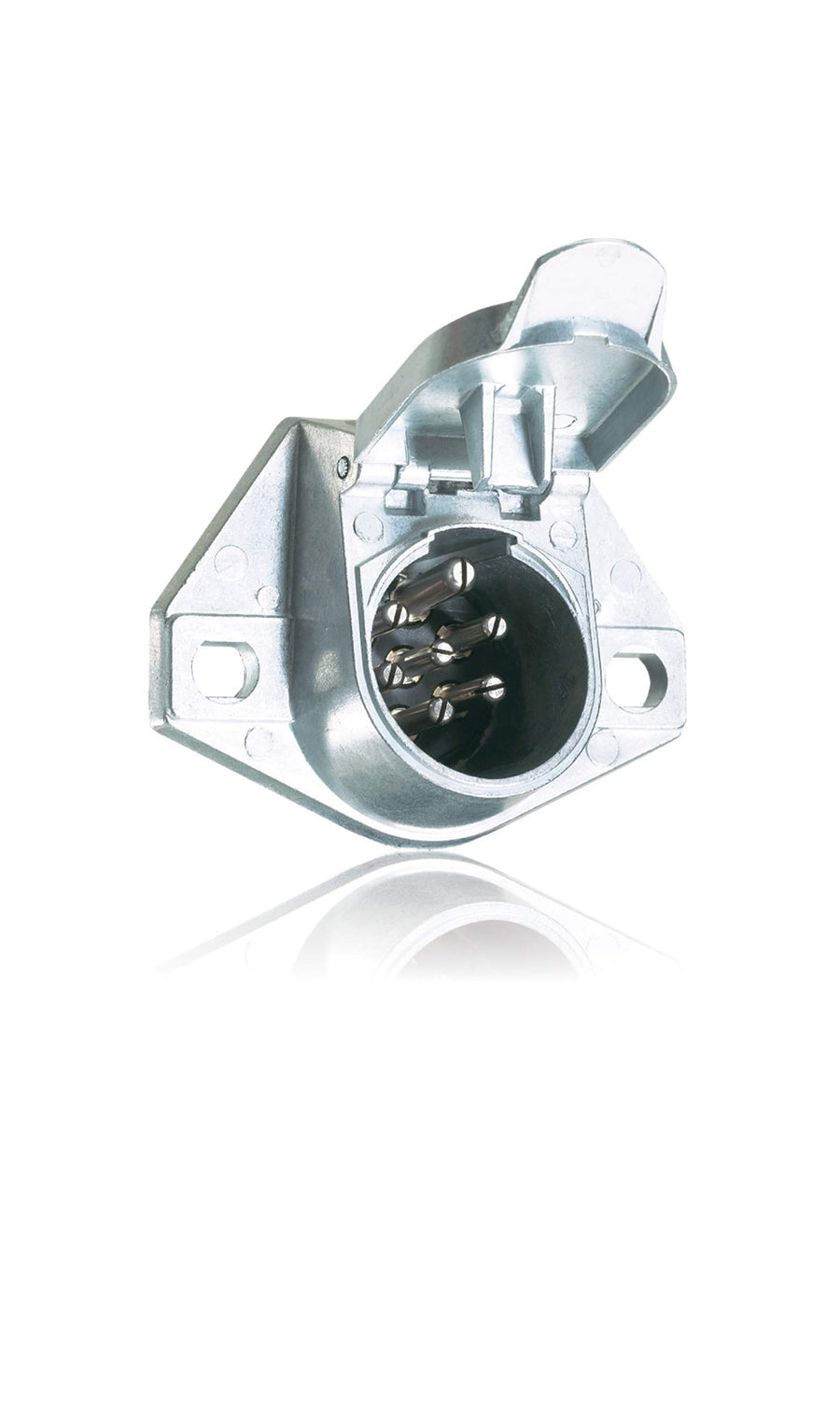 7 Way Hopkins Towing Solutions Pin Type Vehicle End Connector 52016
