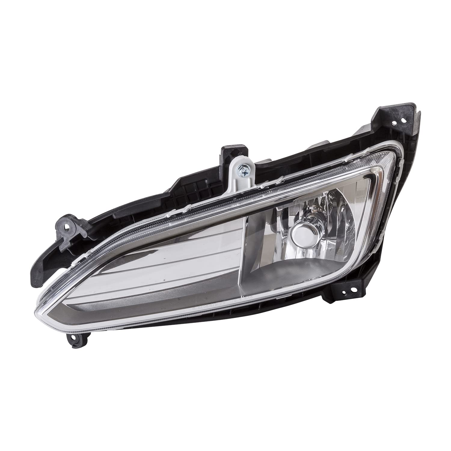 Left TYC Fog Light Assembly Compatible with 2013-2016 Hyundai Santa Fe