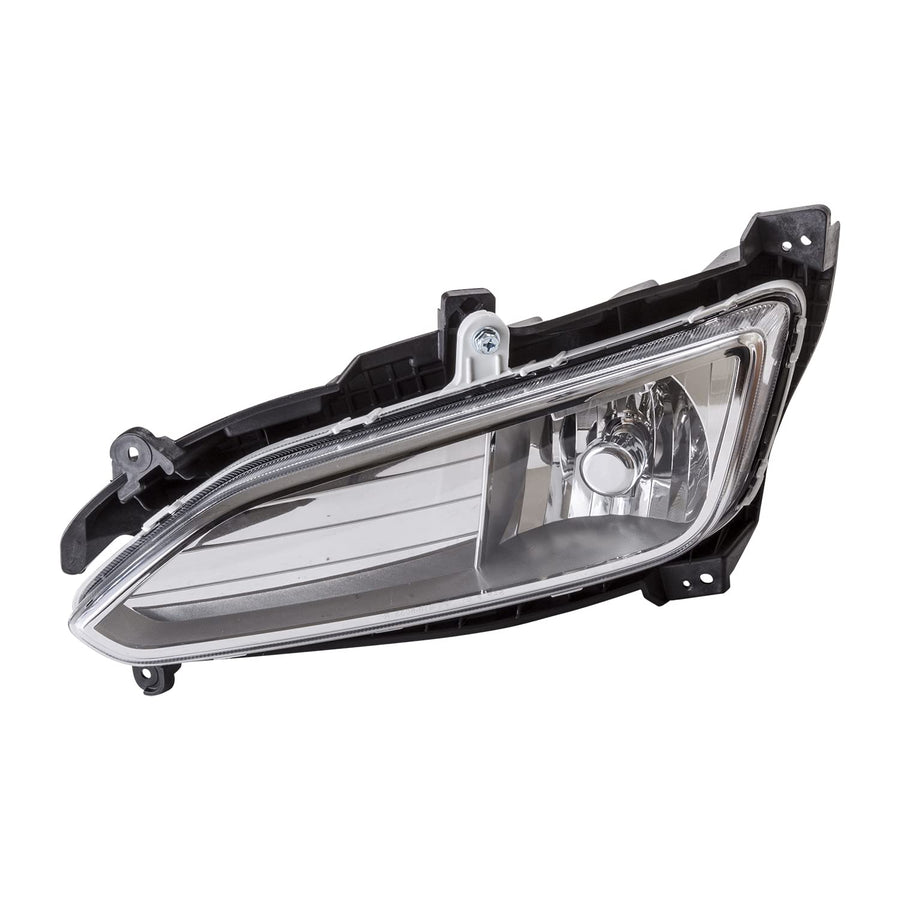 Left TYC Fog Light Assembly Compatible with 2013-2016 Hyundai Santa Fe