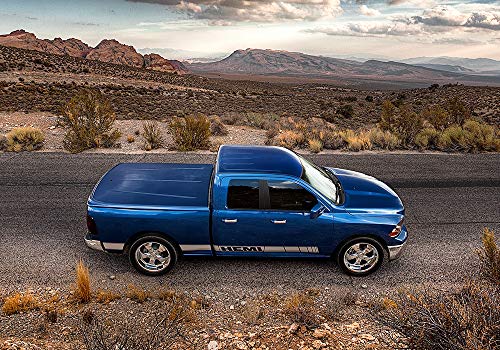 UnderCover RealTruck Lux One-Piece Truck Bed Tonneau Cover | UC3086L-PAR | Fits 2012 - 2018 Dodge Ram 1500 Crew Cab without RamBox (PAR- Maximum Steel) 5' 7" Bed (67.4")