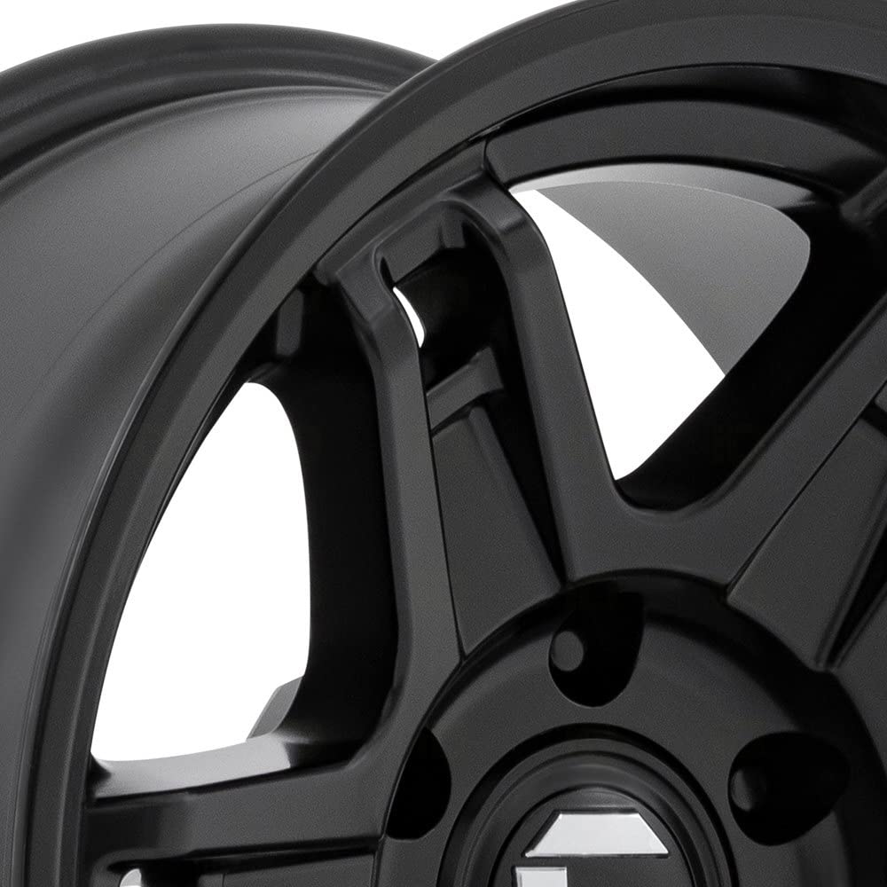 D836 SLAYER FUEL OFF-ROAD 17X9, 6X5.5, 3.5, -38mm MATTE BLACK - D83617908435