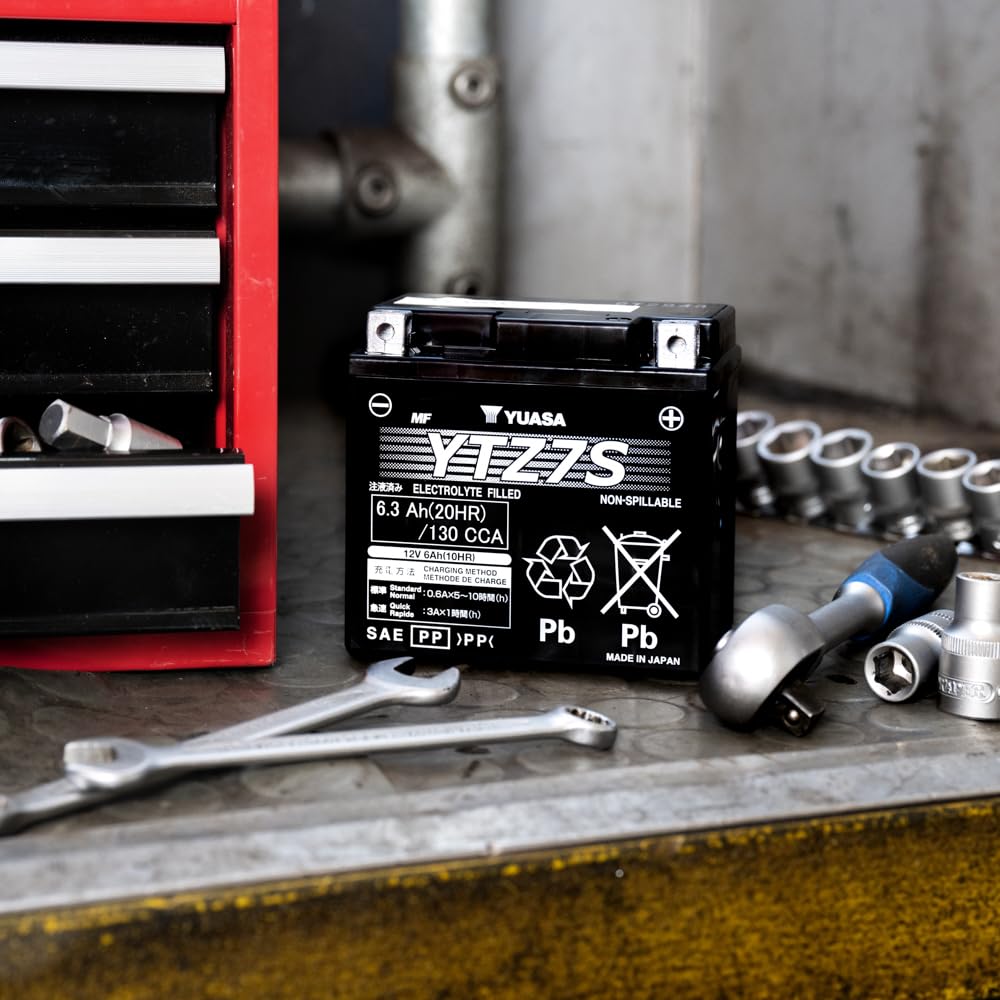 Yuasa YTZ7S Factory Activated YTZ High Performance AGM Battery