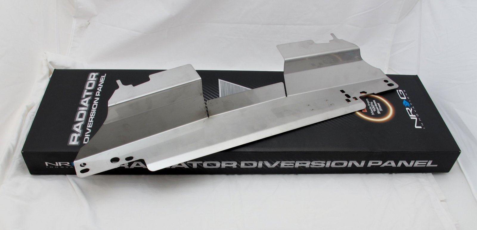 Stainless Steel NRG Innovations DVP-1006 Air Diversion Panel