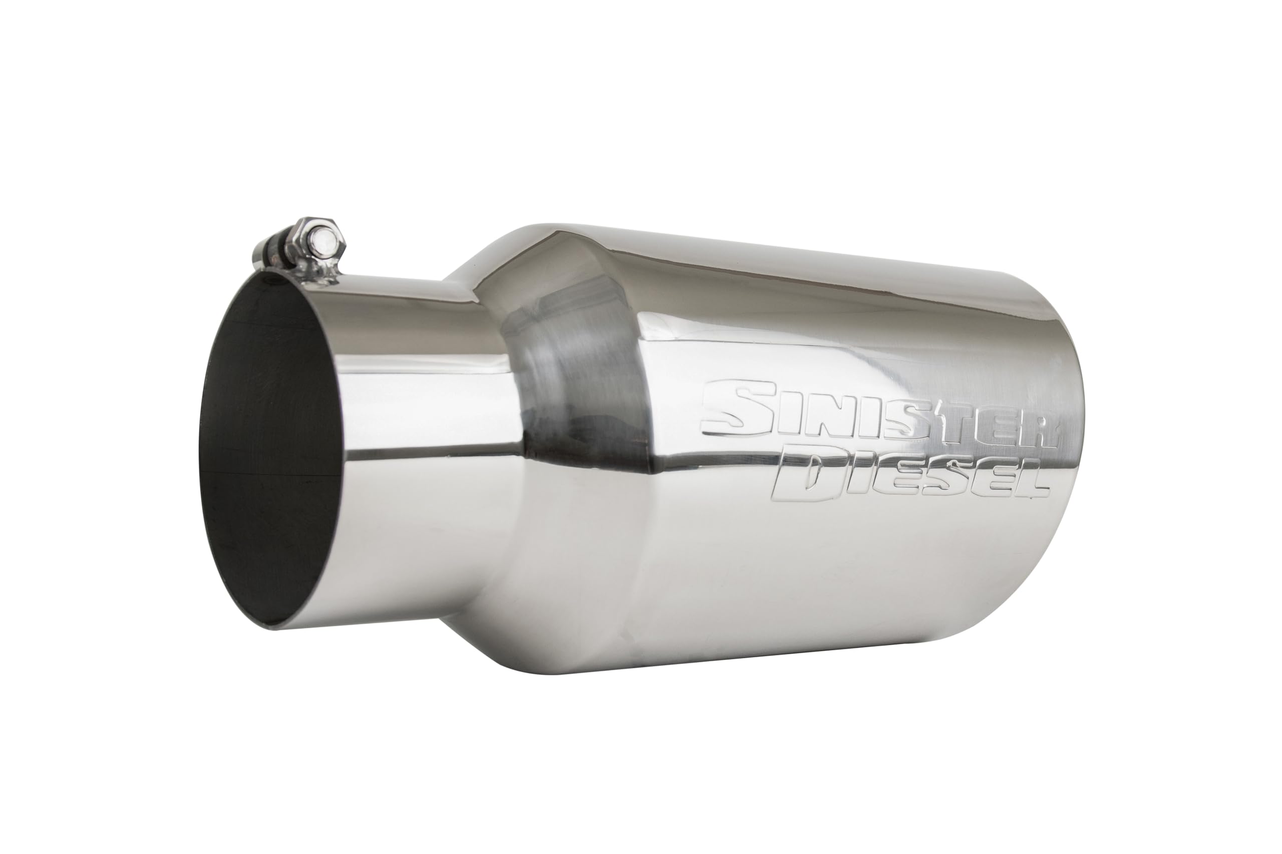 Polished Sinister Diesel 304 Stainless Steel Exhaust Tip (4" to 6")
