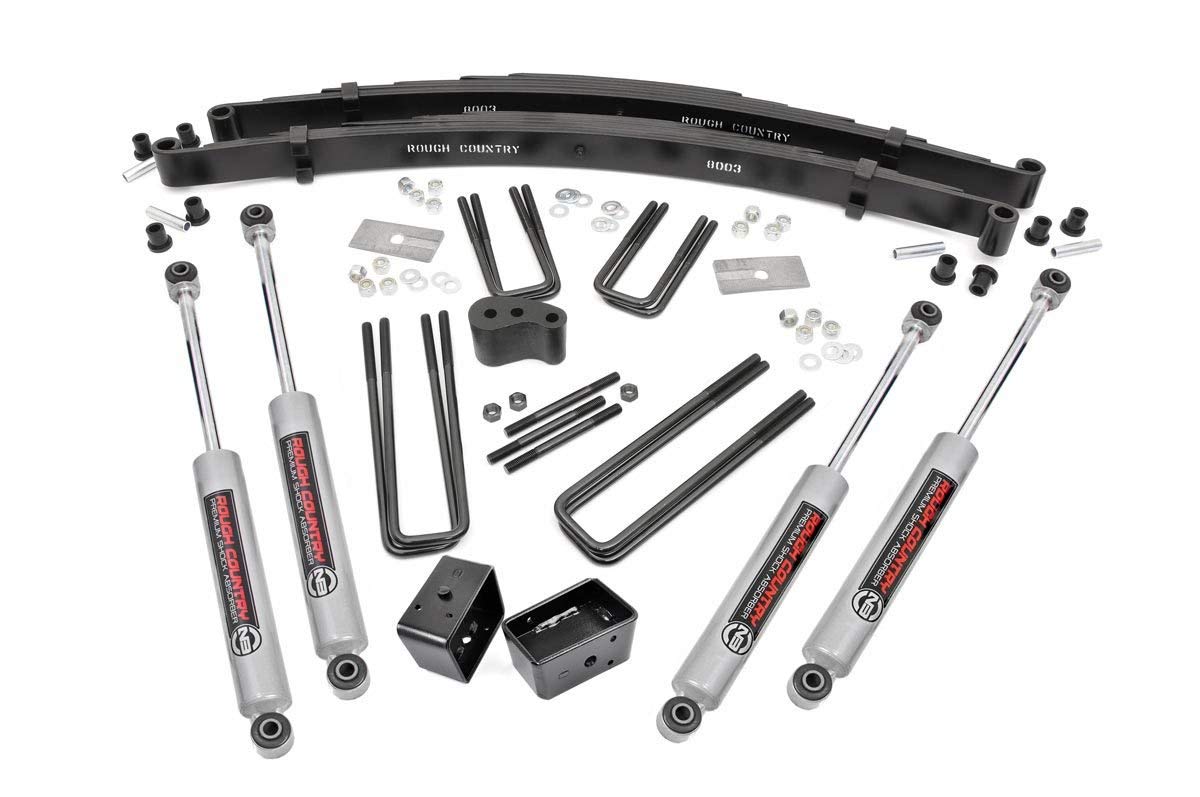 4" Lift Kit Rough Country for 1970-1974 Dodge W100/W200/W300 Pickup - 300.20
