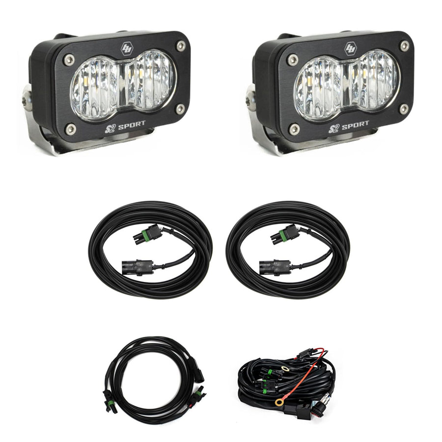 Baja Designs S2 Reverse Light Kit Sport LED for Ford Super Duty Truck 23-On with Toggle Harness