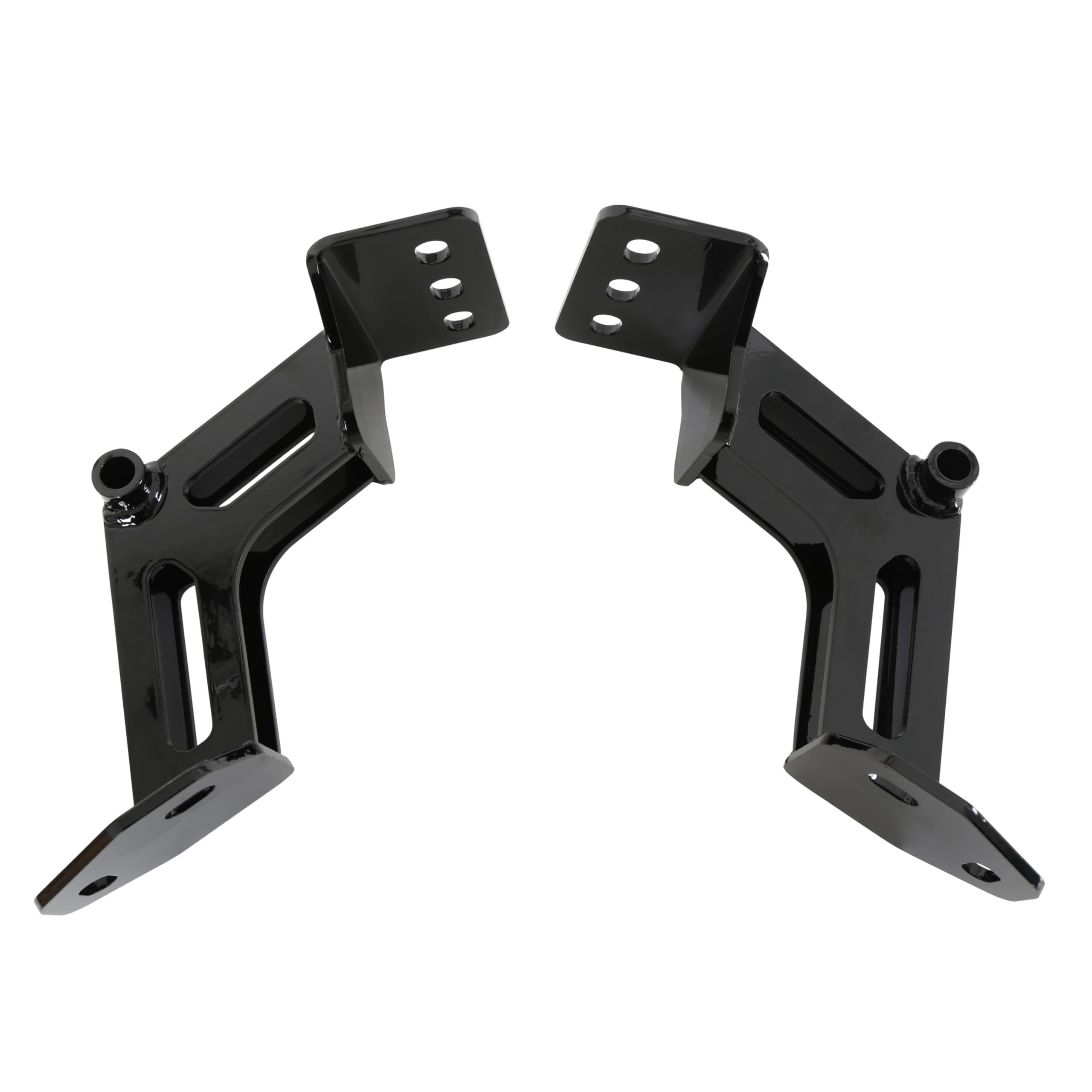 Engine Mount Conversion Kit Brothers Trucks ESM6372 - Small Block V8 - Black - RWD
