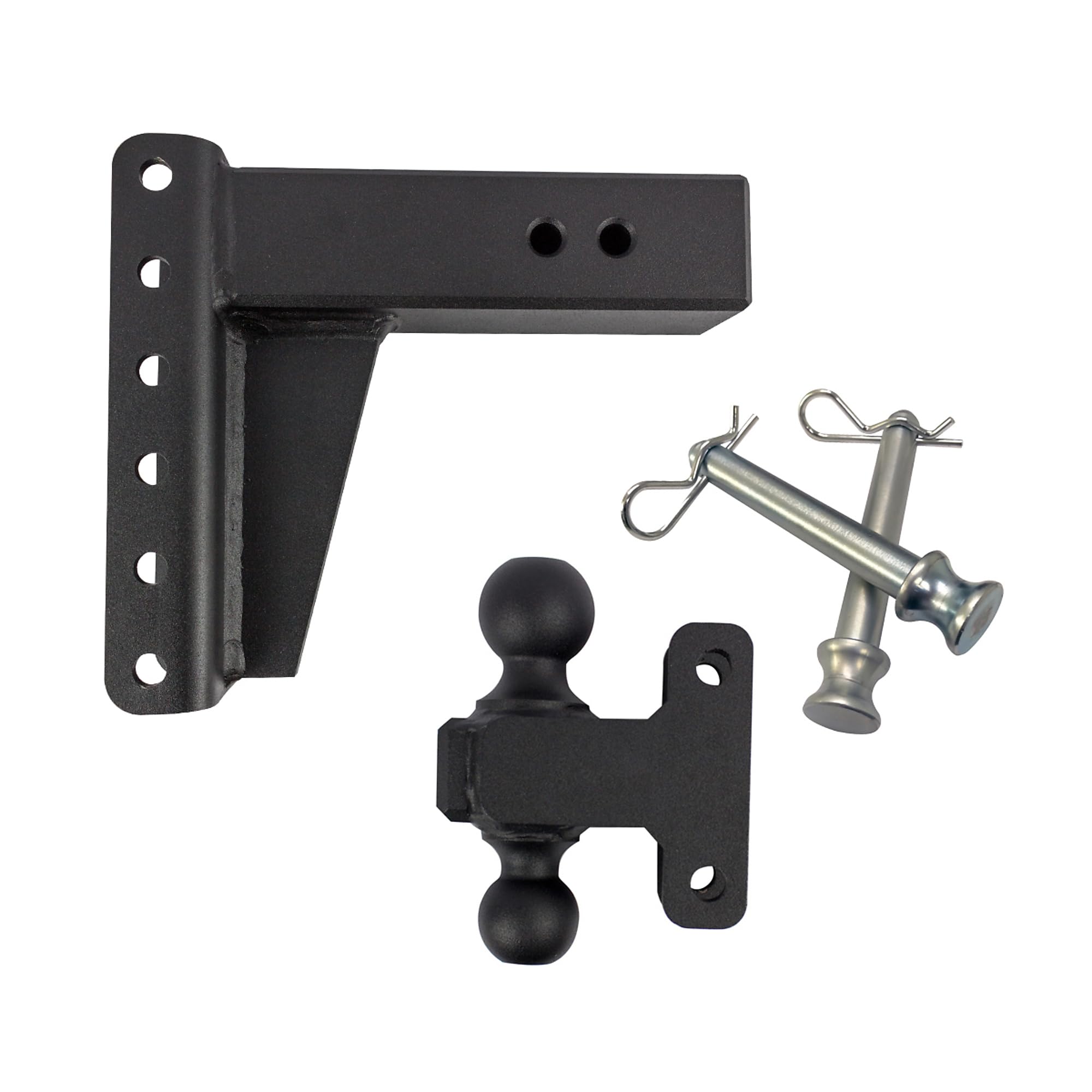 ED306 Bulletproof Hitches Drop Hitch Receiver: 3 Inches Adjustable