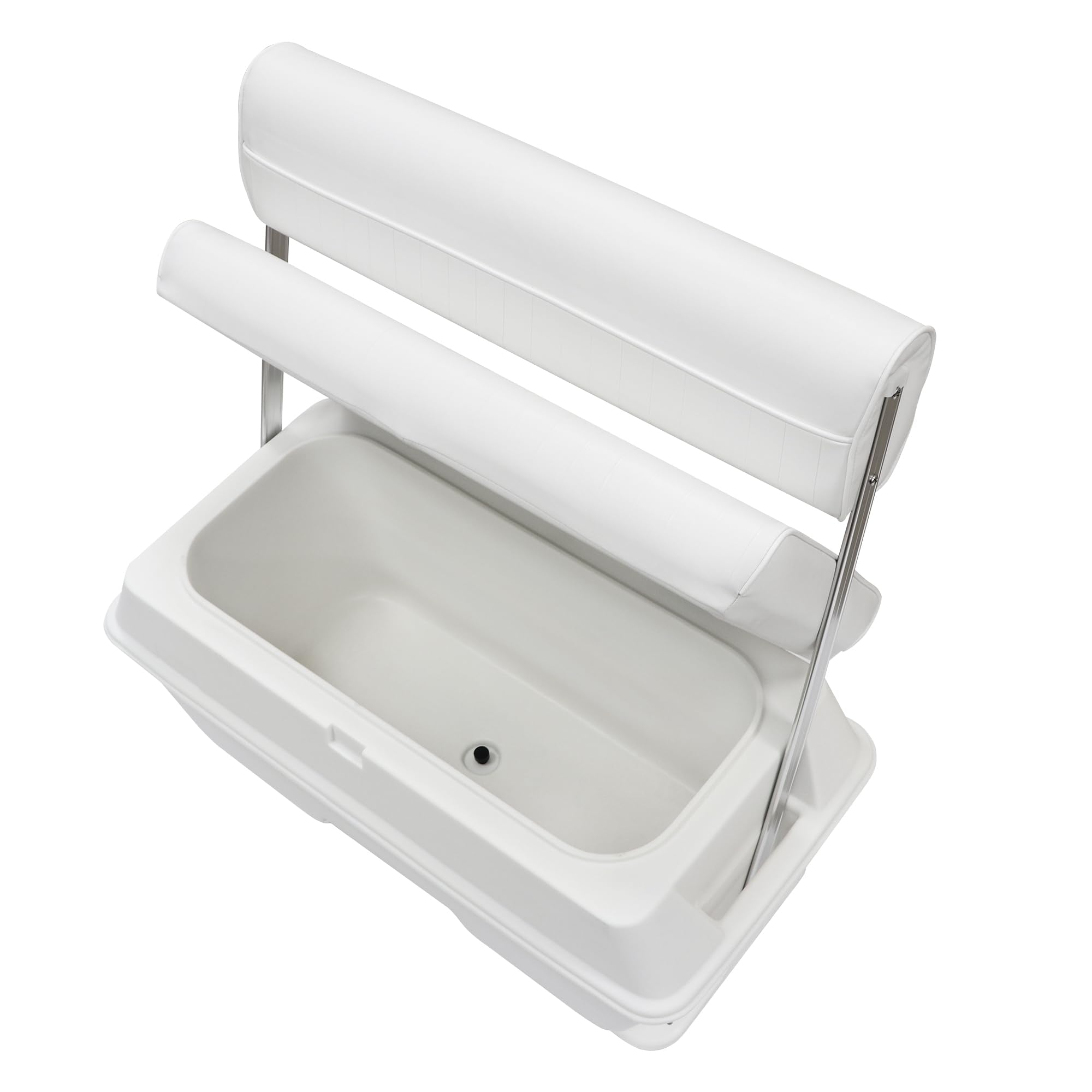 8WD156-784 Wise Offshore Swingback Cooler Seat, 70-Quart, Brite White