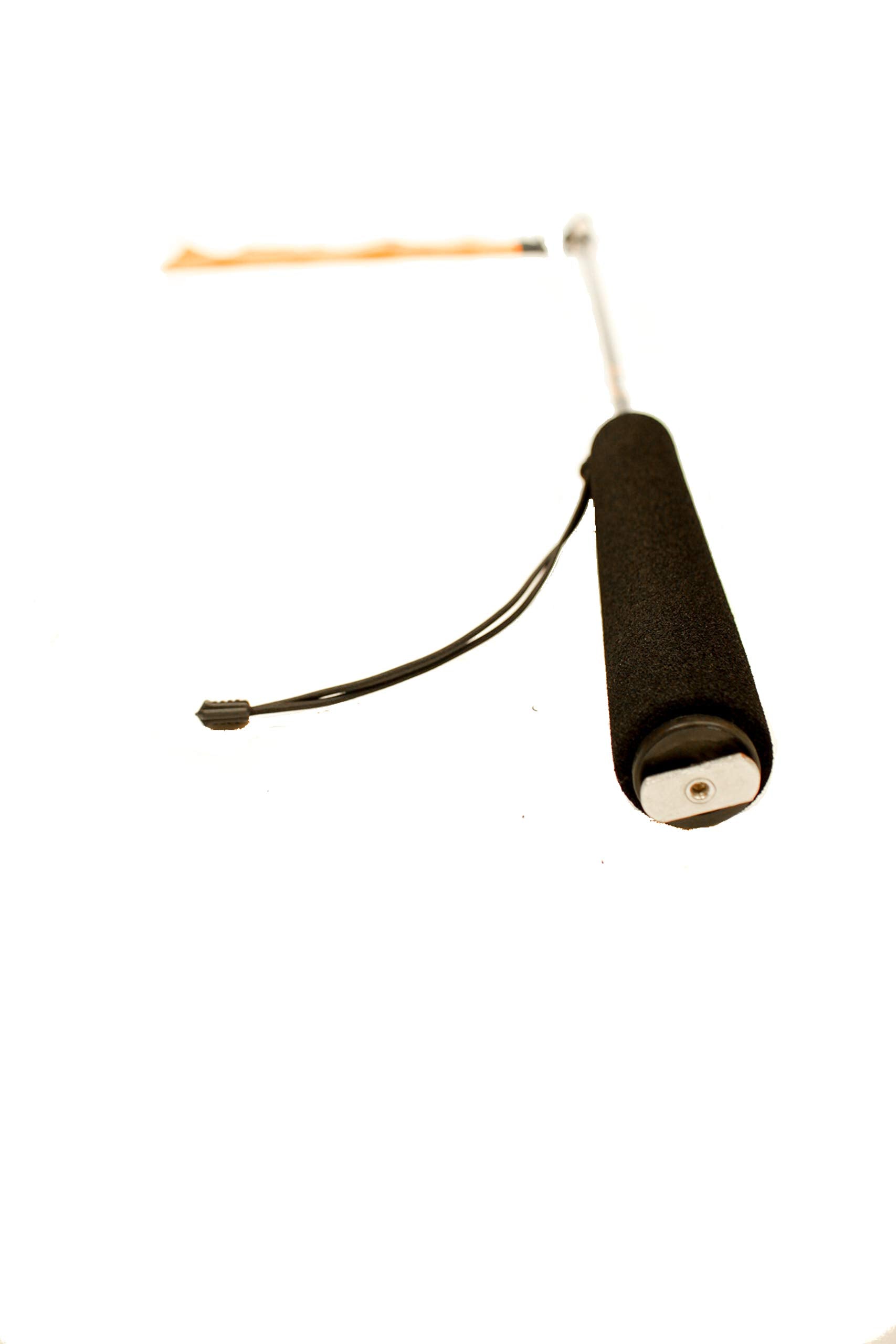 VISIPole II YakAttack with Flag and 360° LED Light | GearTrac Ready Visibility System for Kayaks | Waterproof to 1000 ft | Includes Mounting Hardware & Batteries | Made in USA