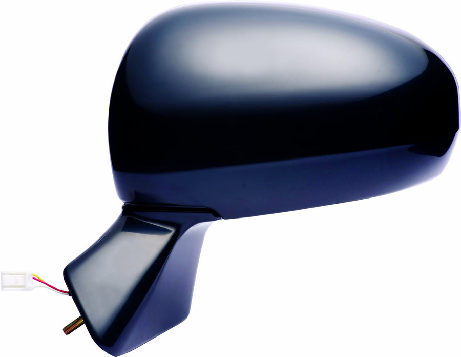 Mirror Driver Side for Toyota Venza, w/o Memory, Black PTM, Foldaway, Power