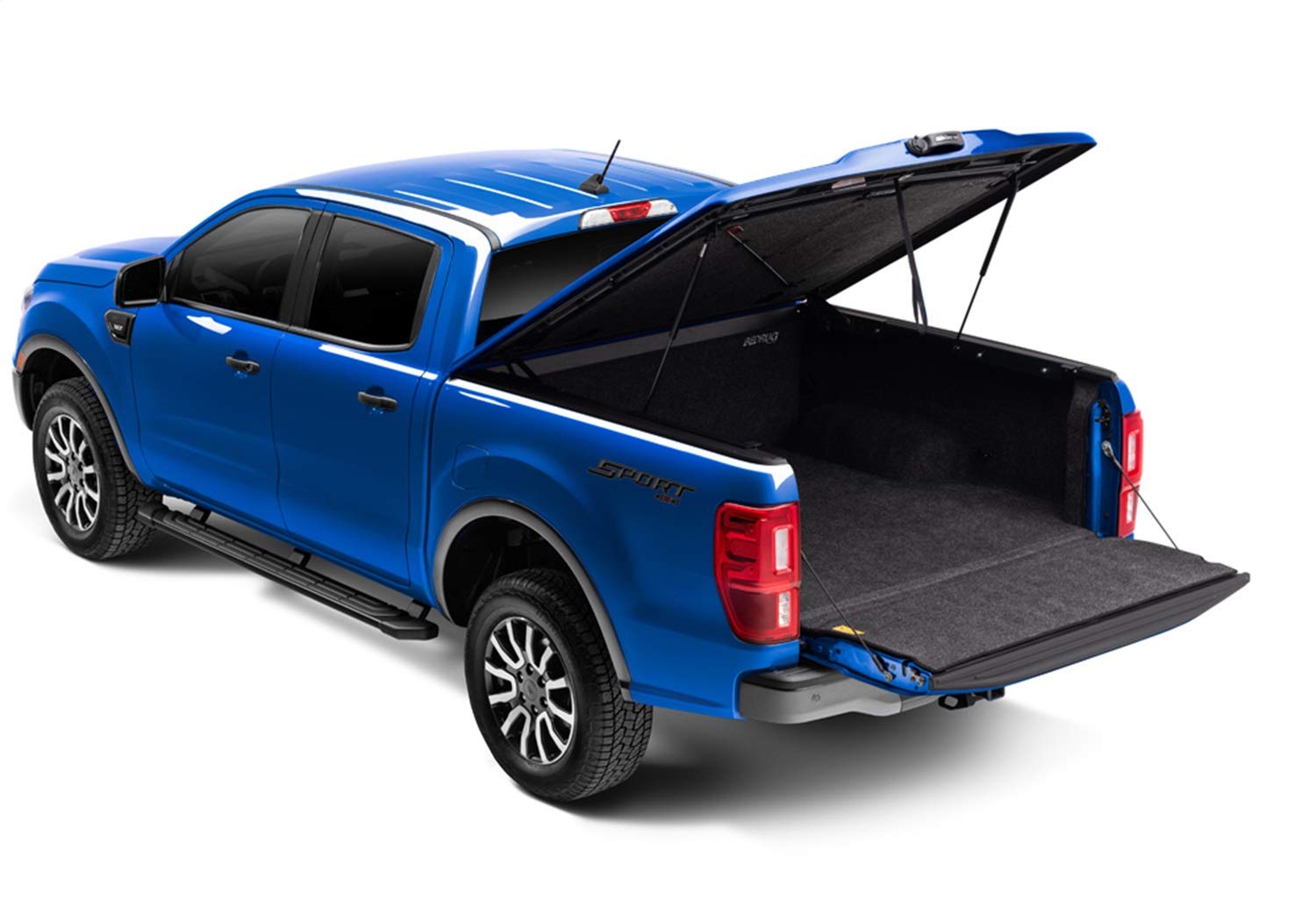 UnderCover RealTruck Elite LX One-Piece Truck Bed Tonneau Cover | UC2198L-YZ | Fits 2019 - 2025 Ford Ranger (YZ - Oxford White) 6' 1" Bed (72.7")