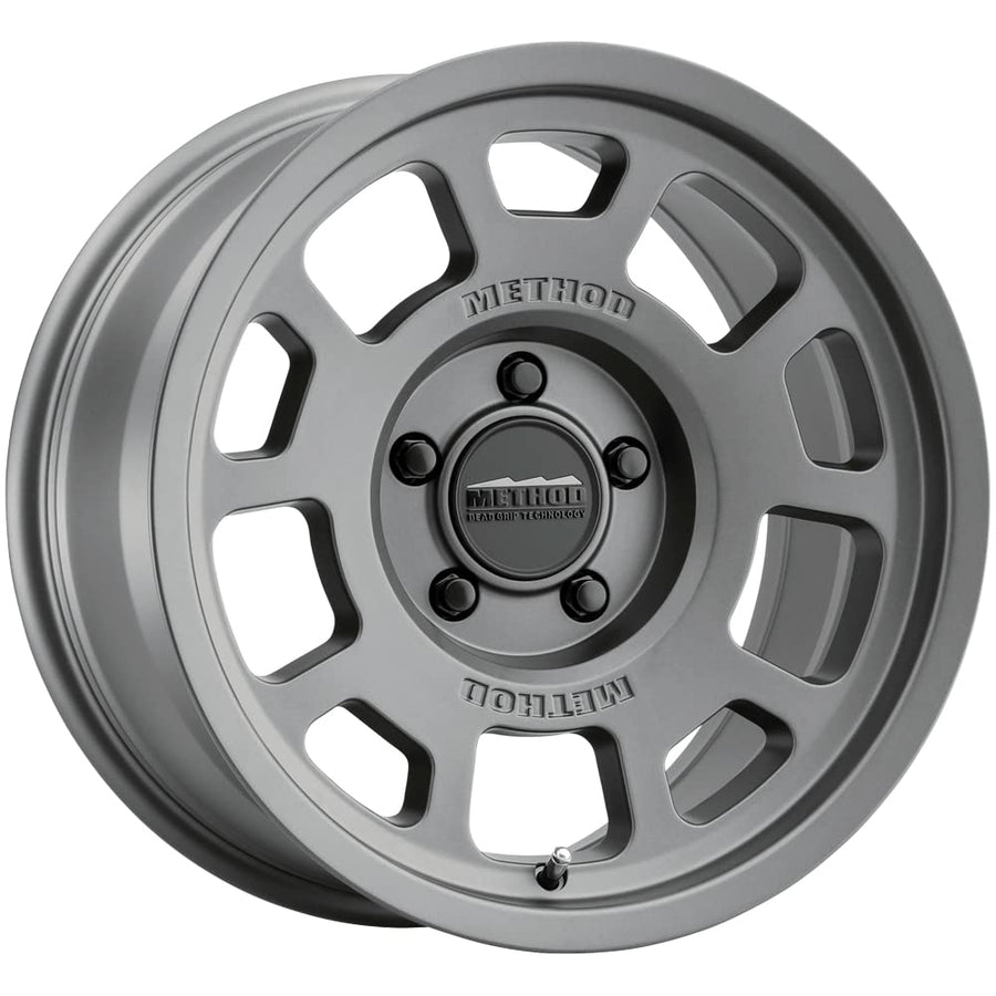 Method Race Wheels 17x8.5 Titanium 5x150, 35mm Offset 6.2" Backspace, MR70578558835