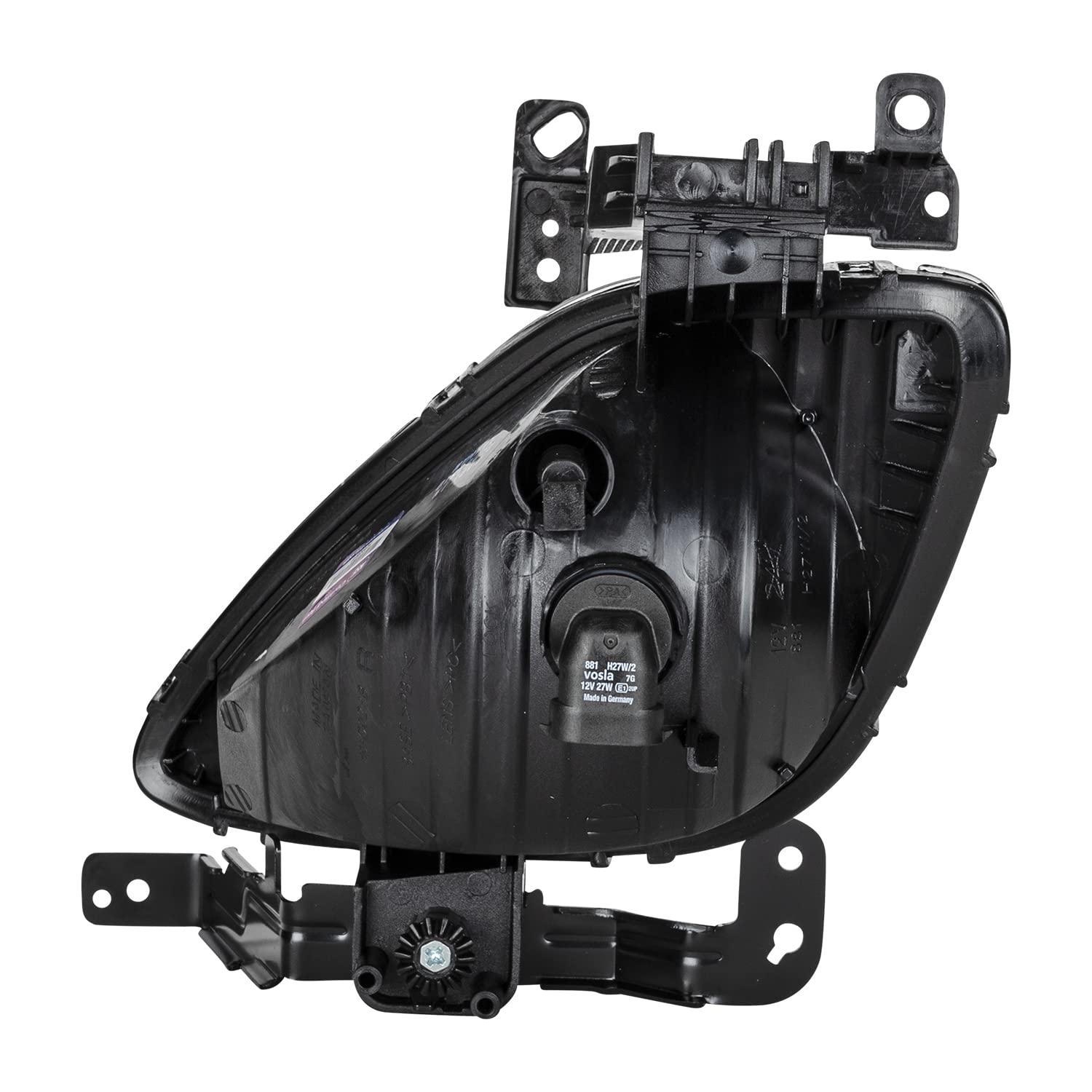 Right TYC Fog Light Assembly Compatible with 2011-2013 Hyundai Elantra